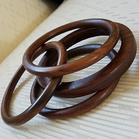 Jewelry - 4 WOOD bracelets